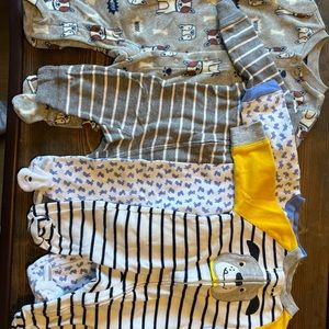 Baby Boy 0-3 month sleepers